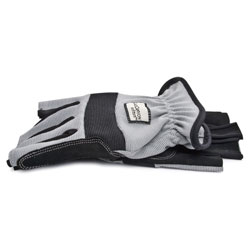 Large High-Dexterity Fingerless Gloves Grey