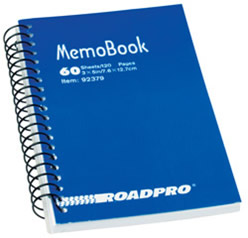 Side Spiral Memobook - 60 Pages