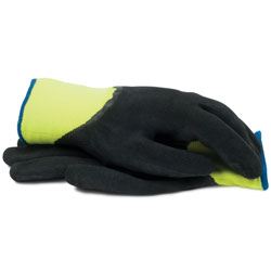 Latex Coated Work Gloves, Large