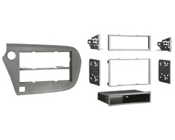 2010 Honda Insight DIN/DDIN Turbo Installation Kit - Matte Black