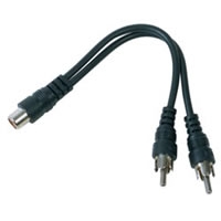 6\" RCA \"Y\" Adapter