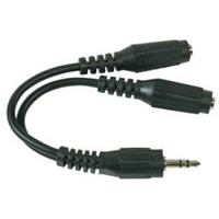 3" Mini Stereo Headphone Adapter