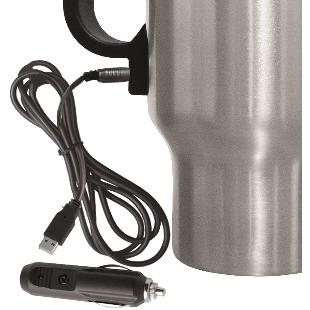 (image for) Heated Travel Mug with USB 12Volt Adapter