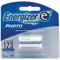 Energizer E2 Lithium Photo Battery - 123, 3-Volt