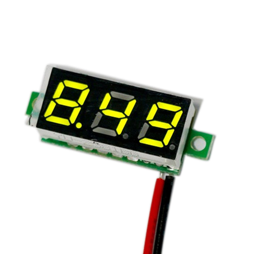 (image for) Digital LED Voltage Meter for 2.5 to 30 Volt Systems
