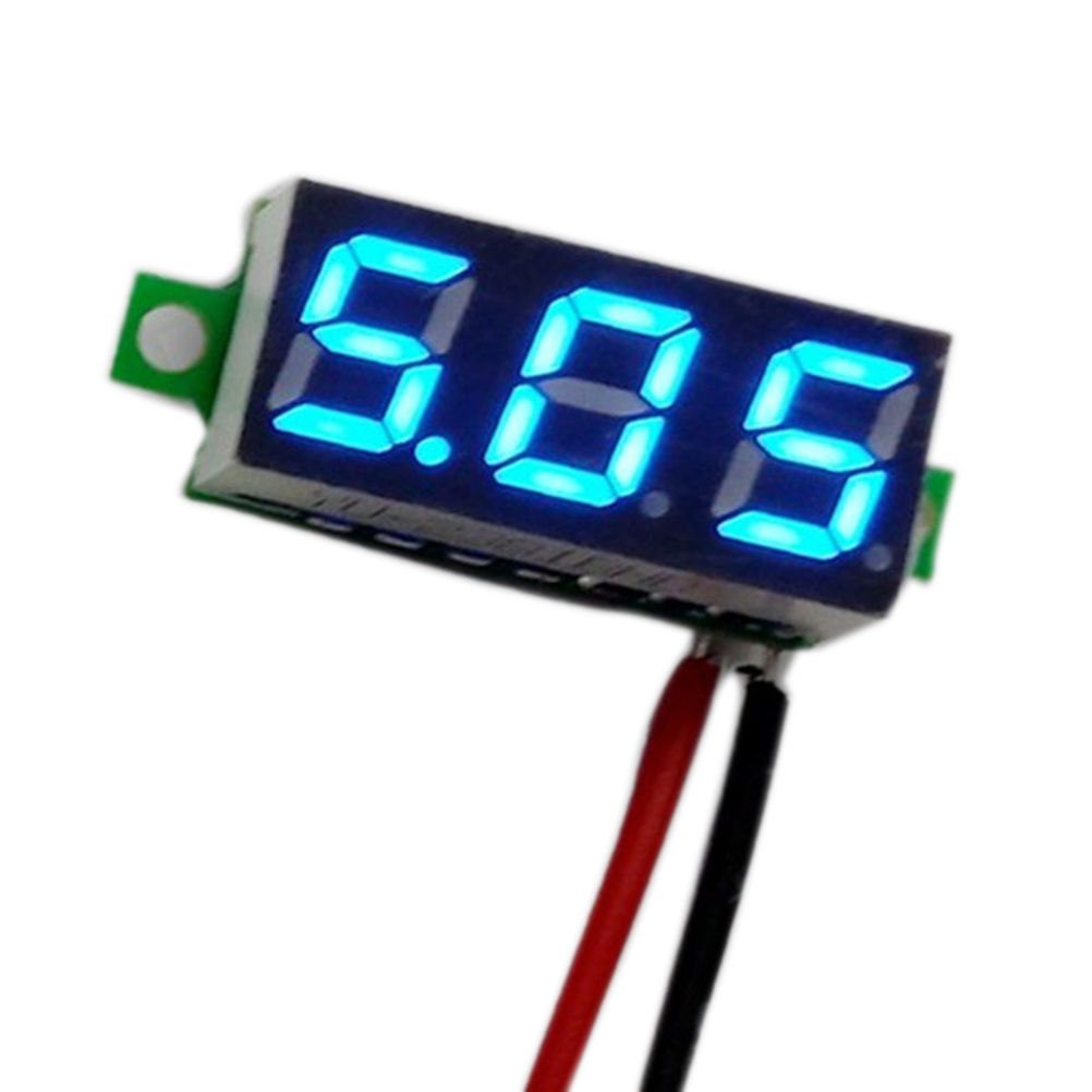 (image for) Digital LED Voltage Meter for 2.5 to 30 Volt Systems