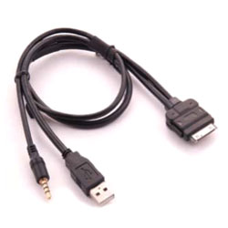 iPod Cable for Select Kenwood Head Units