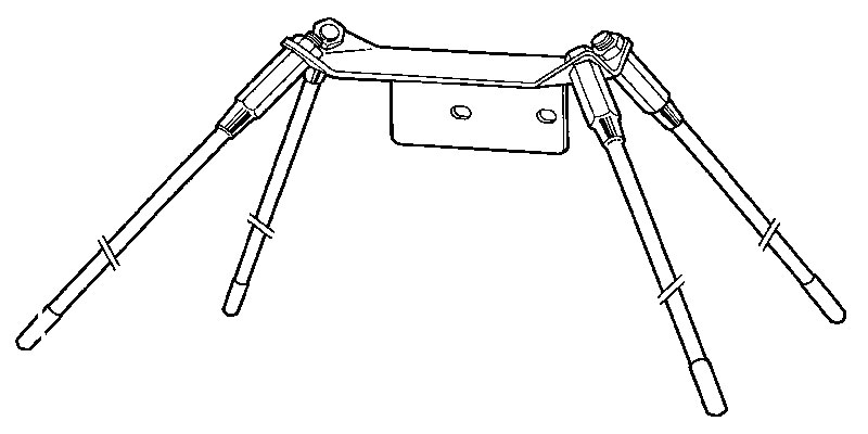 (image for) Ground Plane Kit for Model IMAX-2000 Base Station Antennas