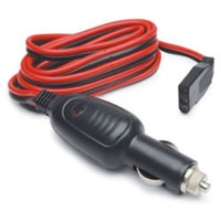 2-Wire, 15 Amp 3-Pin CB Power Cord with 12 Volt Cigarette Lighter Plug