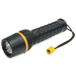 3 LEDs Flashlight with 2 \"AA\" Batteries