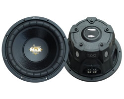 10 Max Series DVC Subwoofer Driver for Small Enclosures - 1200 Watts Each