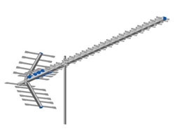 UHF/HDTV Antenna for Extreme Deep Fringe Areas - 100 Boom/20 Width/38V Height