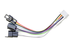 (image for) Semi-Truck Stereo Installation Harness for Type E Stereos