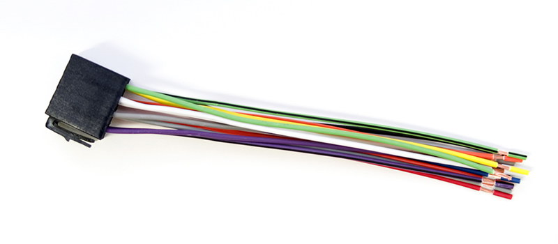 (image for) Semi-Truck Stereo Installation Harness for Type D Stereos