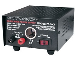 5 Amp Power Supply with Cigarette Lighter Socket