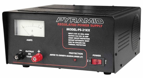 (image for) 18 Amp 12 Volt Power Supply with Cooling Fan