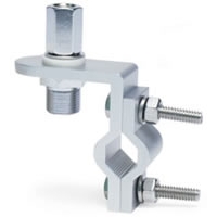Thin Double Groove Mirror Mount with SO-239 Stud Connector