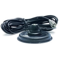 5\" Magnet Mount with 12\' Pre-Wired Coax Cable with PL-259 Connectors