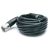 10' TV Coaxial Cable with PL-259 and "F" Connectors