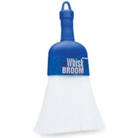 9" Whisk Broom with Nylon Bristles