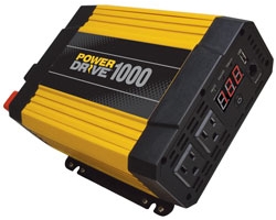 PowerDrive1000 DC to AC Power Inverter with USB Port & 2 AC Outlets - 1000 Watts