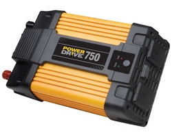 PowerDrive750 DC to AC Power Inverter with USB Port & 2 AC Outlets - 750 Watts