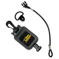 28" GearKeeper Retractable CB Mic with Snap Clip Mount System