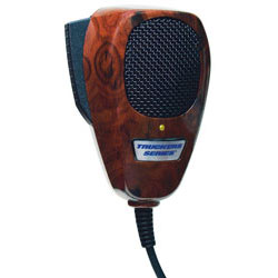 4-pin Noise Canceling CB Microphone - Wood Grain