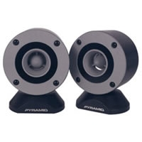 3.75" Aluminum Bullet Horn Speakers with 1" Titanium Dome - 120 Watt