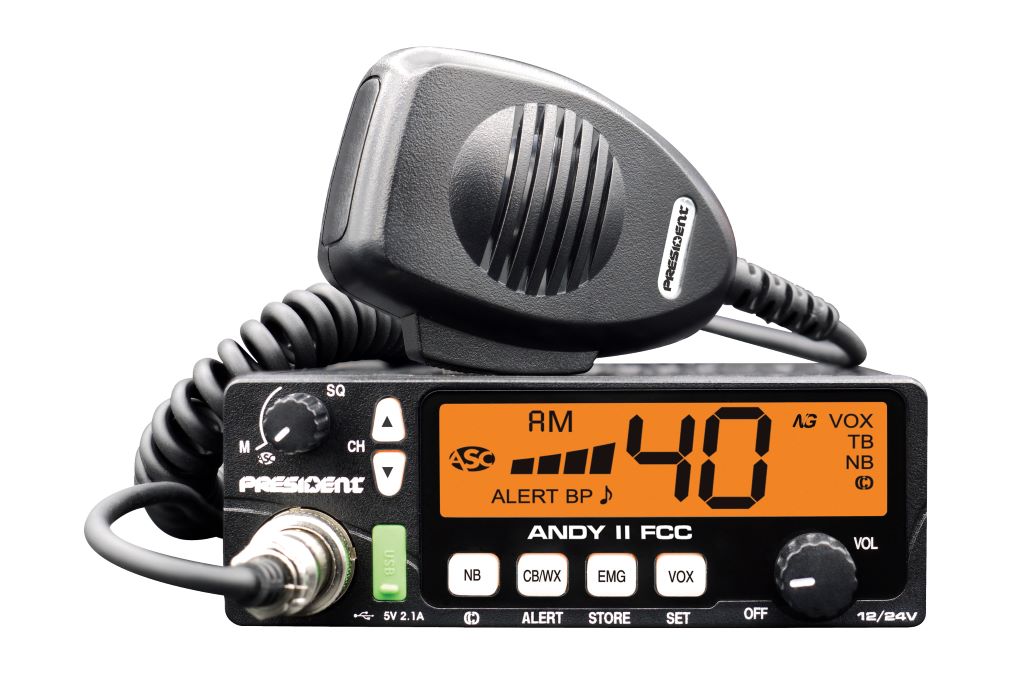 (image for) PRESIDENT ANDY II FCC CB Radio
