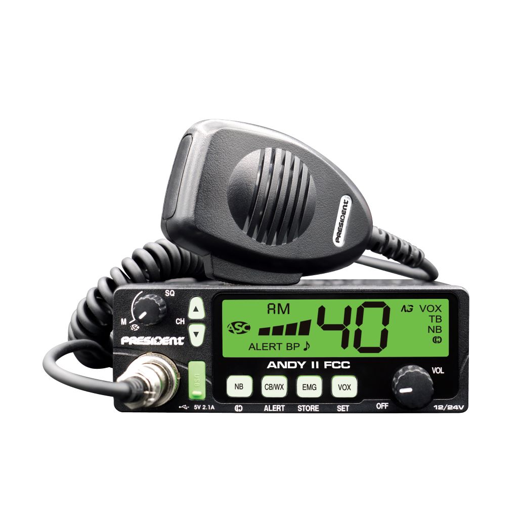 (image for) PRESIDENT ANDY II FCC CB Radio