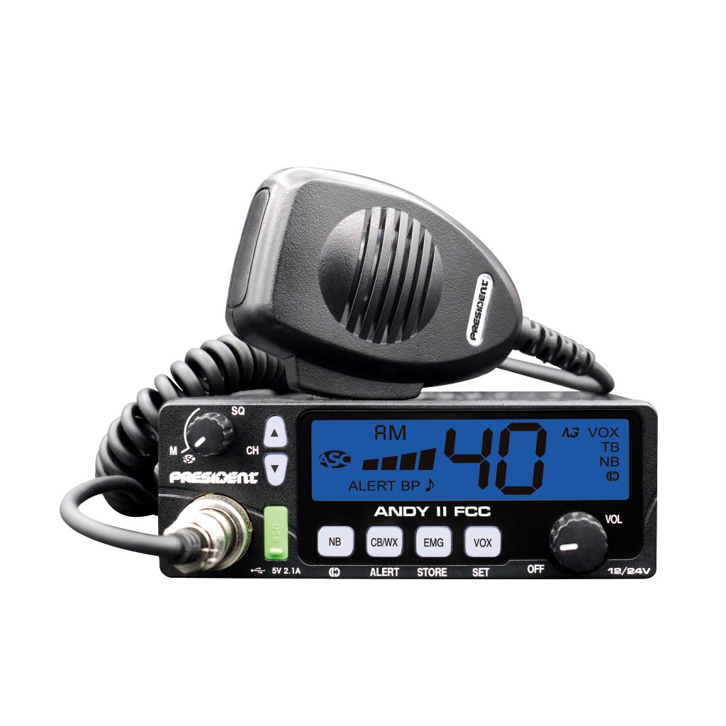 (image for) PRESIDENT ANDY II FCC CB Radio