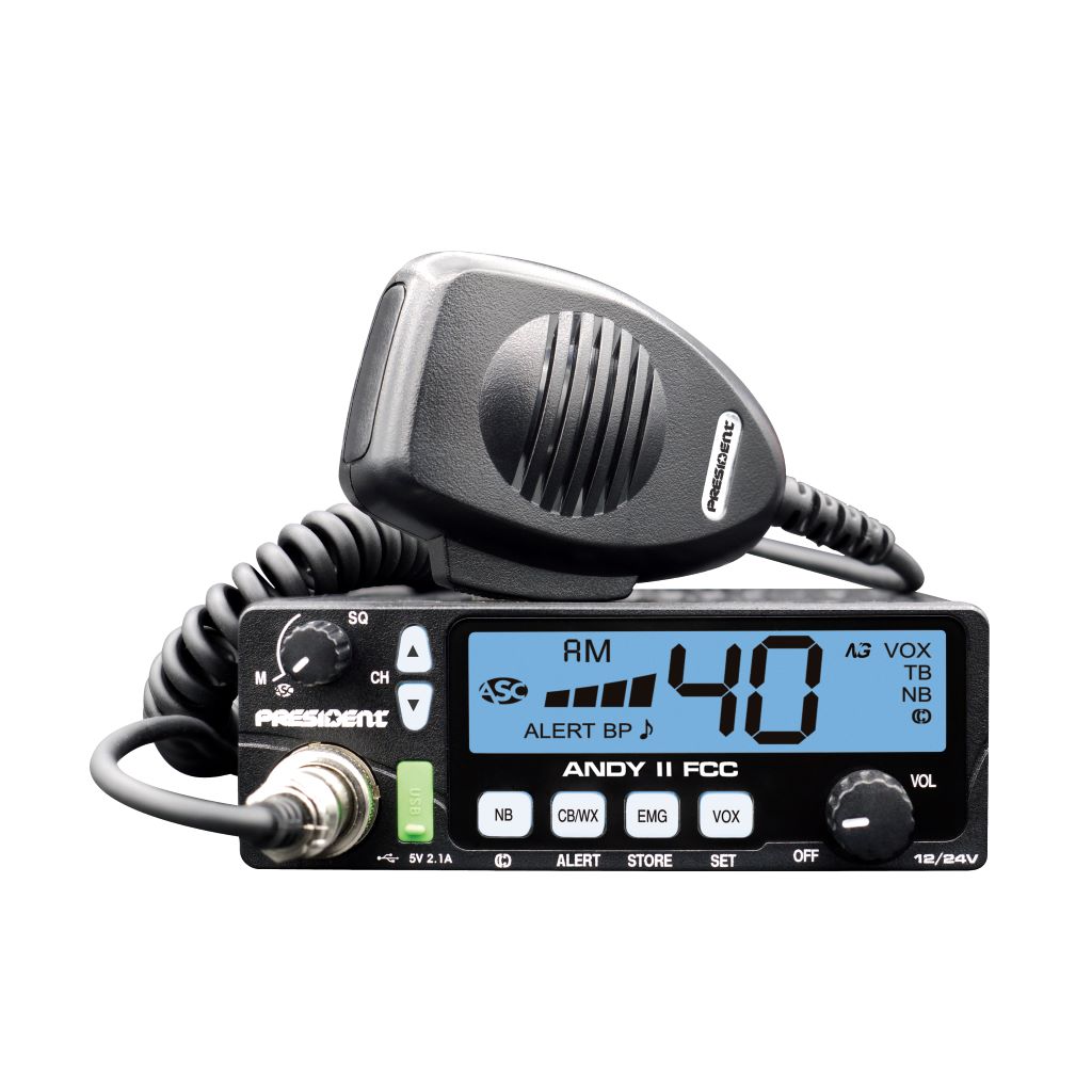 (image for) PRESIDENT ANDY II FCC CB Radio