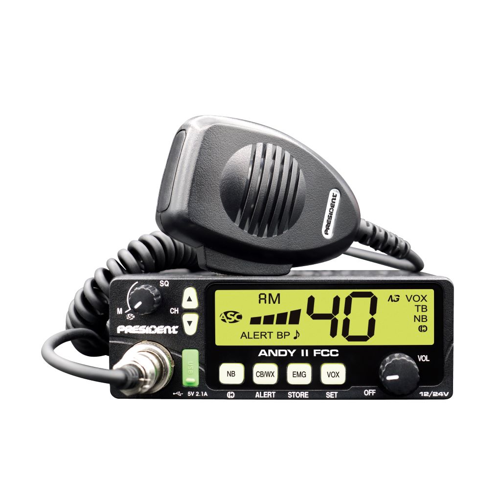 (image for) PRESIDENT ANDY II FCC CB Radio