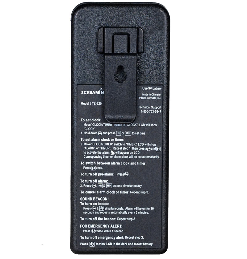 (image for) Screaming Meanie 220 Super Loud Alarm Clock and Sleep Timer