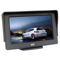 4.3\" High Resolution TFT LCD Color Back-Up Monitor