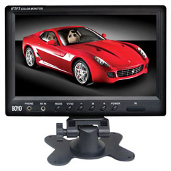 9\" Wide Screen TFT LCD Color Back-Up Monitor