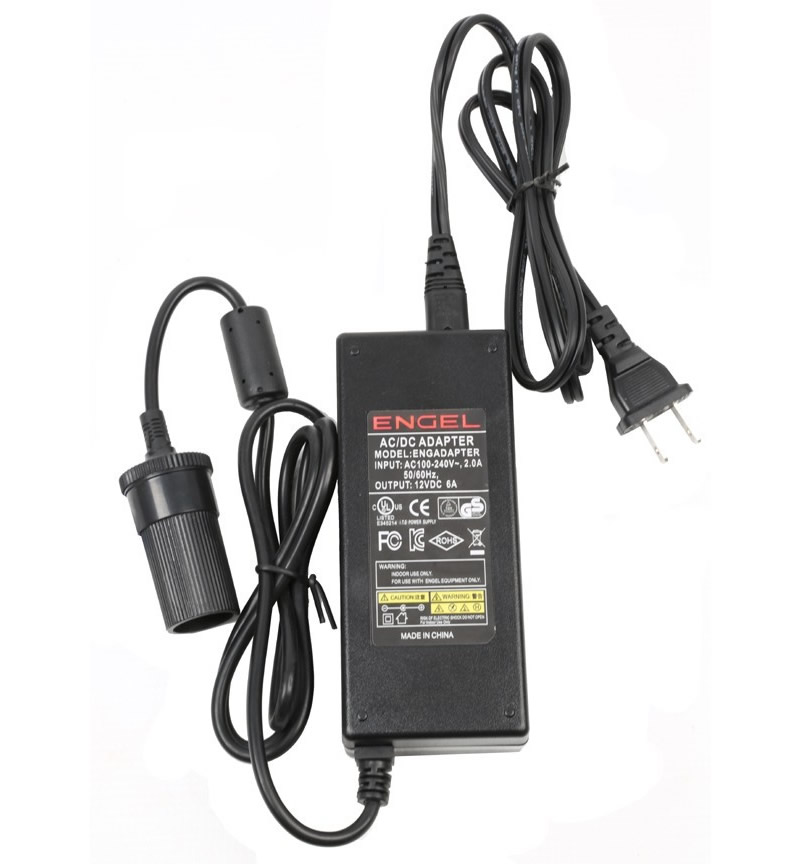 (image for) Engel AC to DC 12-Volt Power Adapter 6-Amps