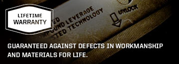 Your SOG LED Flashlight is Covered for Life! SOG lifetime warranty