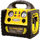 portable jumpstart & air compressor system